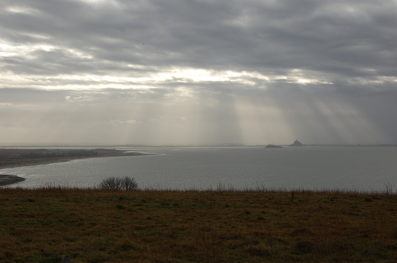 Nor005-2.JPG - Die Bucht des / the bay of Mont St Michel